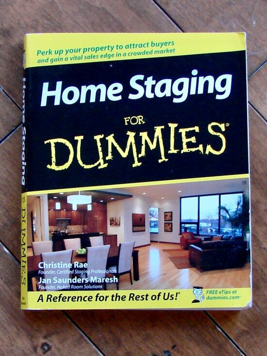 Other - Home Staging for Dummies Book Interior Decorating Decor Paperback Photos